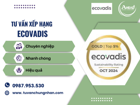 Chứng nhận EcoVadis là gì? Tiêu chuẩn xếp hạng kinh doanh bền vững