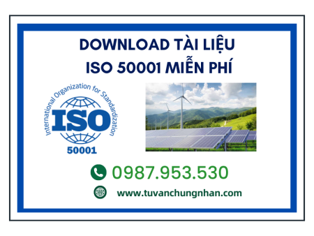 Tài liệu ISO 50001 mới nhất các doanh nghiệp cần biết