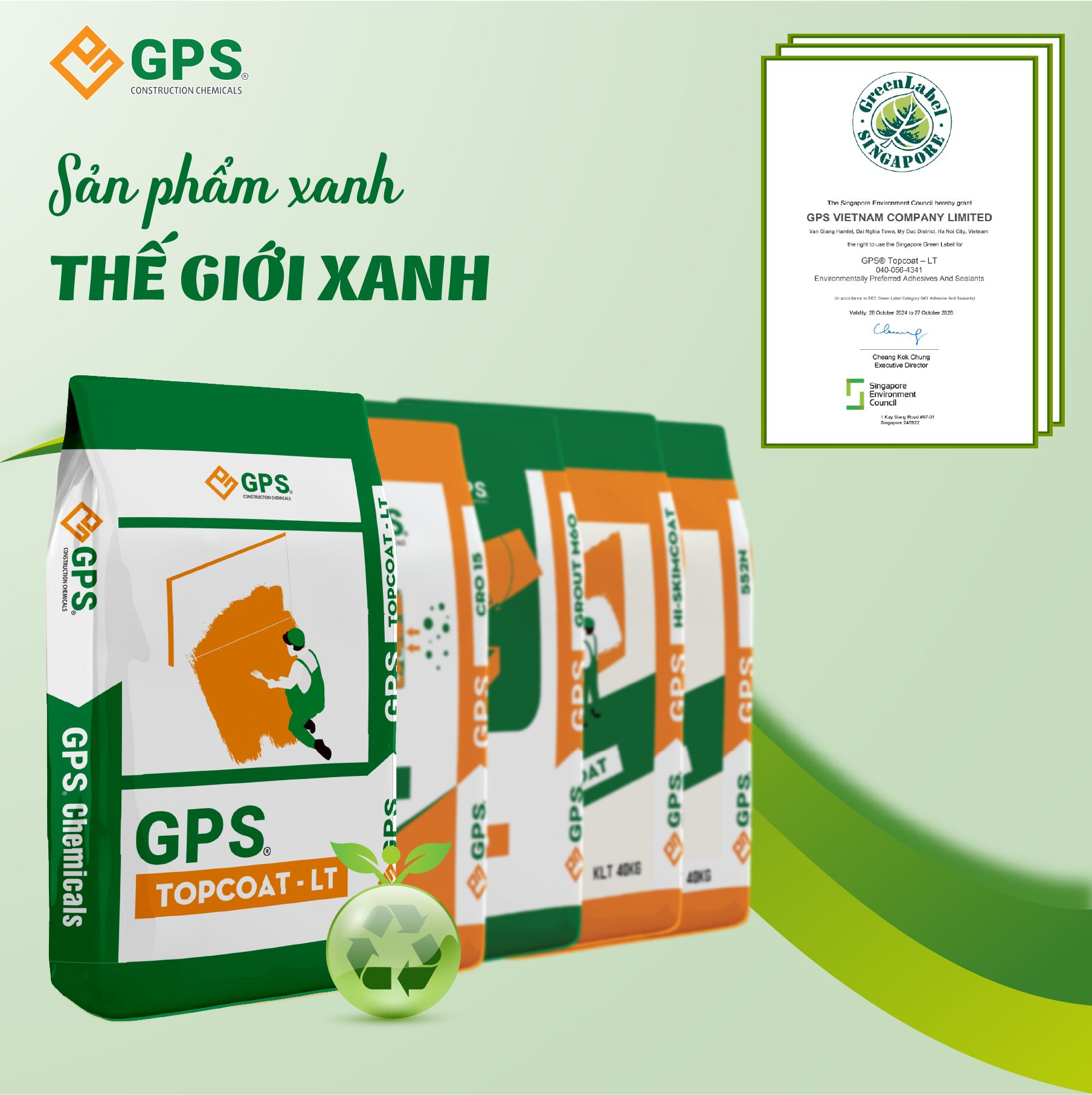 AHEAD đồng hành cùng GPS Việt Nam chinh phục chứng chỉ Nhãn Xanh Singapore- ảnh 1