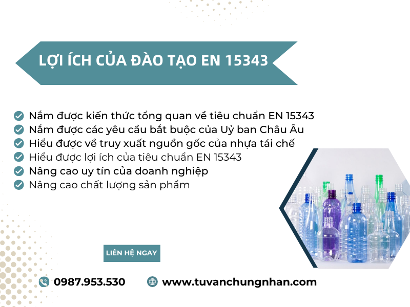 Đào tạo EN 15343- yêu cầu về truy xuất nguồn gốc của nhựa tái chế - Ảnh 2