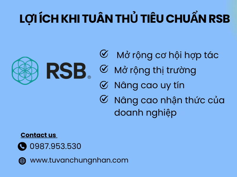 Tiêu chuẩn RSB- Chứng nhận về sinh khối và nhiên liệu sinh học- ảnh 3