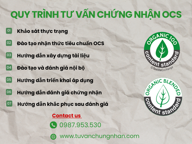 Tư vấn chứng nhận OCS với chuyên gia hơn 20 năm kinh nghiệm- ảnh 3