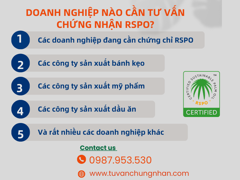 Tư vấn chứng nhận RSPO nhanh chóng, hỗ trợ đến khi đạt chứng chỉ - Ảnh 2