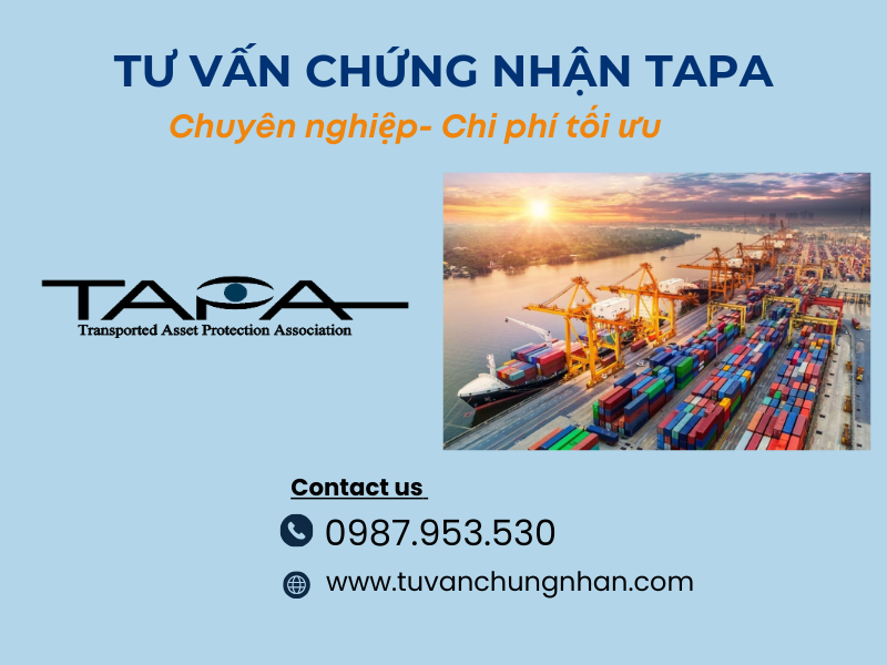 Tư vấn chứng nhận TAPA - chi phí vô cùng ưu đãi cho doanh nghiệp - Ảnh 1