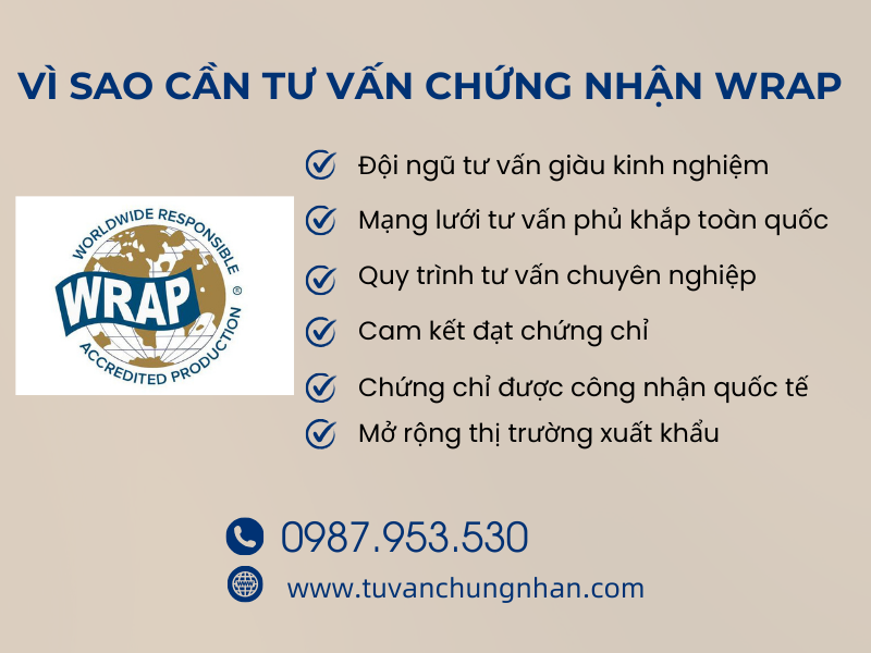 Tư vấn chứng nhận WRAP hiệu quả, cam kết đạt chứng chỉ - ảnh 2