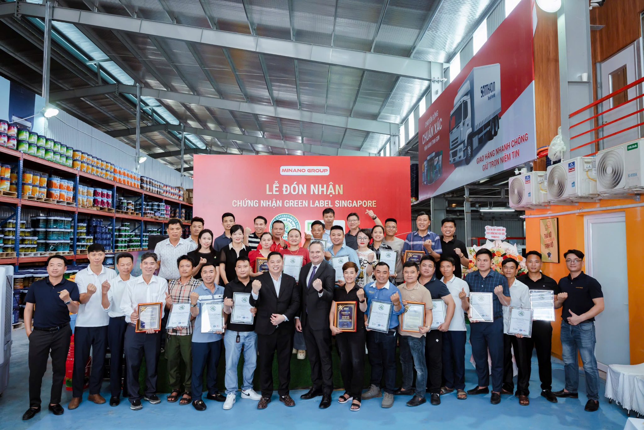 AHEAD Tư Vấn Thành Công Cho Minano Group Đạt Chứng Chỉ Nhãn Xanh Singapore- ảnh 1